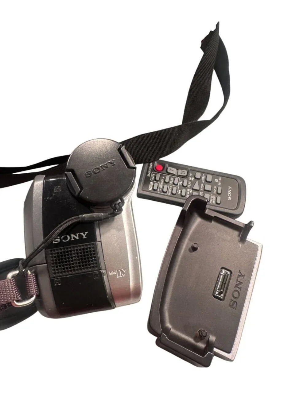 Sony Handycam DCR-HC46 12x Optical Zoom Digital Camcorder Handycam Station